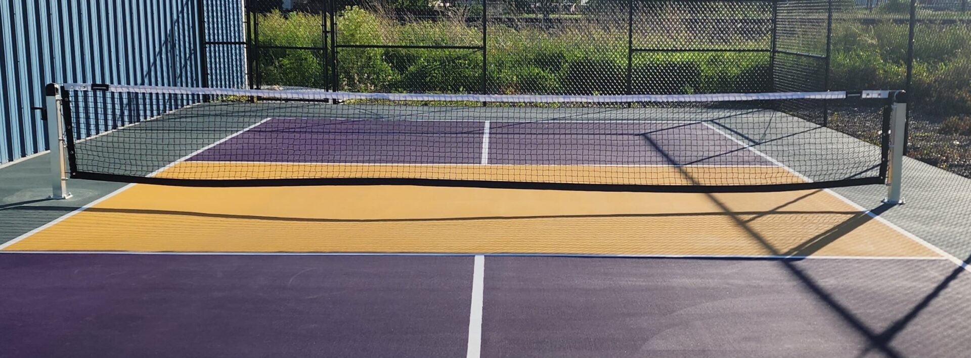 Pickleball court at Locomotion Fitness Center
